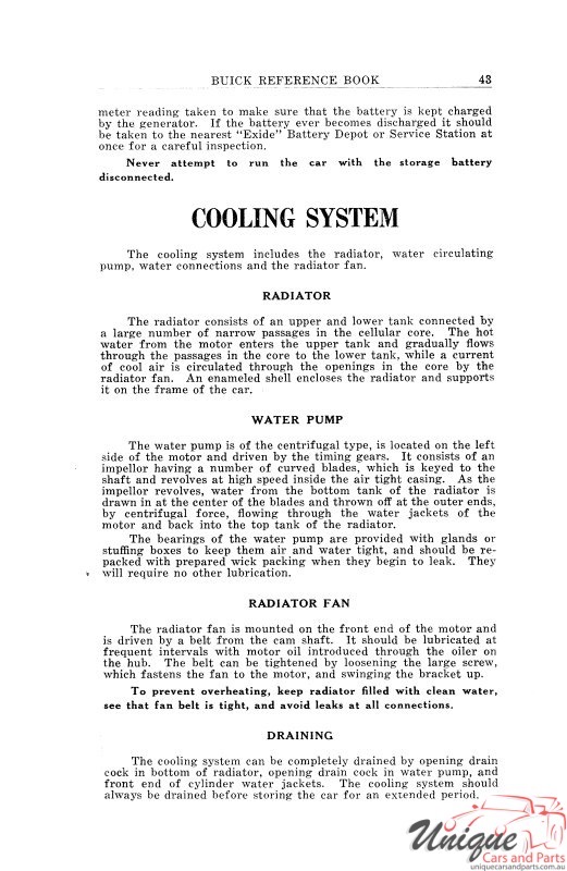 1918 Buick Reference Book Page 57